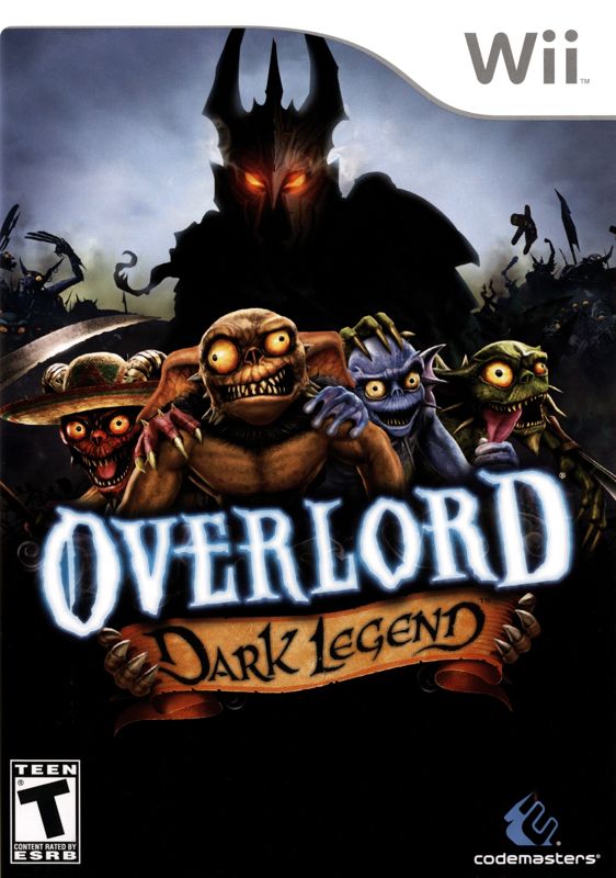 Overlord: Dark Legend box art for Wii